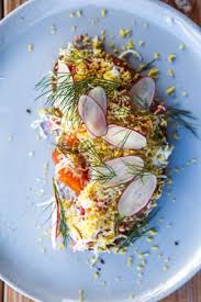 Tartine is an acclaimed bakery and cafe that was founded in 2002 in san francisco. Salmon Tartine Picture Of Blueys Kitchen Santa Monica Tripadvisor