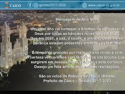 Feliz ano novo é hora de receber o ano novo com alegria e esperança no coração. Mensagem De Ano Novo Gestao 2017 2020