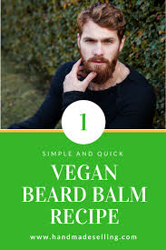 Once it's completely melted (no beeswax or shea butter solids. Vegan Beard Balm Recipe For The Dapper Look Handmadeselling Com
