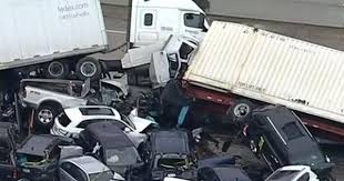 At least five are dead after a horror pileup on a us freeway involving. At Least 6 Killed In Massive Car Pileup In Texas That Left Drivers Trapped In Vehicles Cbs News