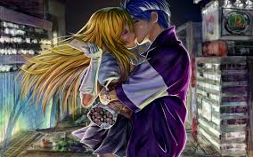 Here you can find the best anime couple wallpapers uploaded by our community. Hd Wallpaper Of Cute Anime Couple Novocom Top