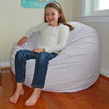 Ahh Products Standard 100 Cotton Bean Bag Chair Lounger Wayfair In 2020 Bean Bag Chair Large Bean Bag Chairs Bean Bag Furniture