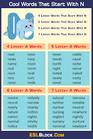 Here's how to get microsoft word for your own computer. Awesome Cool Words That Start With N English As A Second Language