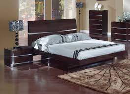 Global Furniture Aurora Wenge King Storage Bed Contemporary Bedroom Furniture Sets Global Furniture Contemporary Bedroom Sets