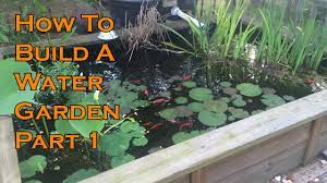 Whether the water garden is little more than an enlarged bird bath or an. How To Build A Water Garden On Your Deck Youtube