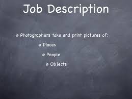 Photography As A Career Photography is an art, and it.