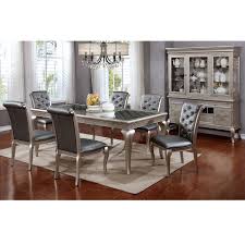 Top sellers from dining room furniture. Furniture Of America Tily Glam Gold Solid Wood 7 Piece Dining Set Overstock 25324279