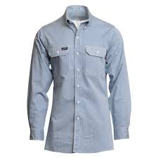 lapco fr striped uniform shirt