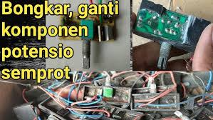 Cara memasang potensio sprayer elektrik. Cara Pasang Potensio Semprot Sprayer Elektrik Youtube
