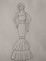 See more ideas about dress drawing. Easy Fashion Sketches For Beginners Fashion Illustration Sketches Dresses Fashion Design Drawings Dress Design Drawing