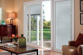 Specialty window treatments will be more expensive, so you want to get it right the first time. Advantages Of Sliding Doors With Built In Blinds Pella Windows Doors