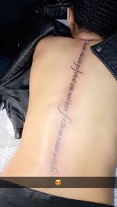 34 Enchanting Spine Tattoos Ideas For Women Spine Tattoos Tattoos Spine Tattoos For Women Witty quotes are often made by funny people; 34 enchanting spine tattoos ideas for