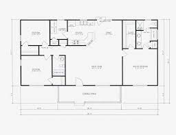 3 Bedroom 2 Bath House Plan Floor