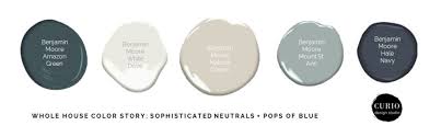 Maybe you would like to learn more about one of these? Whole House Color Scheme Sophisticated Neutrals Blues Curio Design Studio