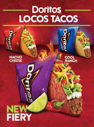 With 600m Sold Taco Bell Unveils The Fiery Doritos Locos Taco