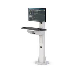 19 diy adjustable standing desk. Industrial Computer Stand Floor Mount Afcindustries Com