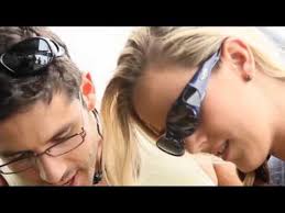 Jonathan Paul® Fitovers Eyewear Large Jett in Olive-Charcoal & Yellow  JT005Y