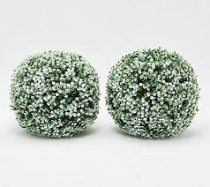 Check spelling or type a new query. As Is Wicker Park Set Of 2 13 Faux Flower Garden Spheres Qvc Com Garden Spheres Faux Flowers Indoor Flowers