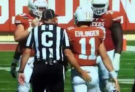 Did Sam Ehlinger Receive Too Many Butt Taps & Cuppage From This Ref? –  OutKick
