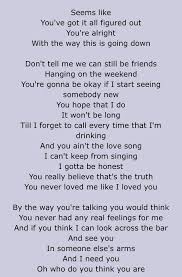 Do What You Love And Love What You Do Lyrics Hurt So Bad Seeing Him Today Could Hardly Make My Food Order I Was Shaking So Bad No Eye Contact Not Love Yourself Lyrics I Love You Song Country Song Lyrics