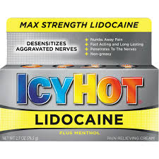 2 max strength pain relievers. Icy Hot Cream With Lidocaine And Menthol 2 7oz Pain Relievers Beauty Health Shop The Exchange