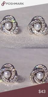 Pandora Luminous Love Knot Stud Earrings Knot Stud Earrings Pandora Jewelry Earrings Stud Earrings