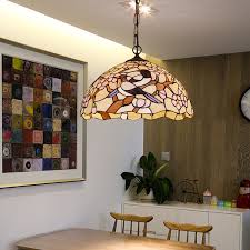 China Interior Home Glass Tiffany Style Chandeliers Lamp For Living Room Farmhouse Kitchen Lighting Wh Tf 18 China Chandelier Chandelier Light