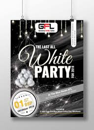 Amazing white party flyer designs for labor day, 4th of july, new years eve, christmas and special events. Entry 31 By Thenurdesigns For Design A Flyer All White Party Atl Freelancer