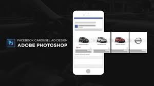 16 Facebook Carousel Psd Facebook Ads Design Facebook Carousel Ads Social Media Mockup
