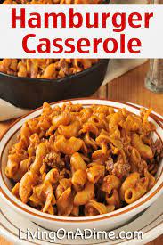 Hamburger Casserole Recipes Quick And Easy Meals Cheap Dinner Recipes Recipes Cheap Dinners
