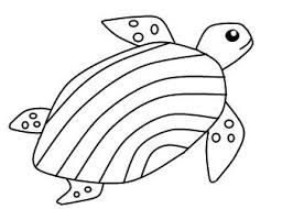 Easy To Draw Animals For The Young Or Old Easy Drawings Turtle Drawing Easy Animal Drawings