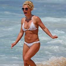 As a child, britney attended dance classes, and she was great at gymnastics. Britney Spears Bikini Pictures Popsugar Celebrity