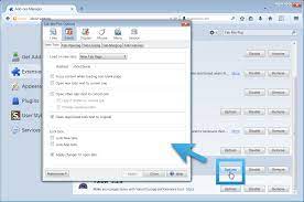 Firefox Add-On Options