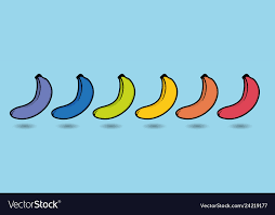 Rainbow Ripeness Bananas Chart
