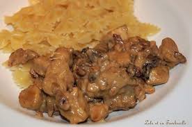 Saute De Poulet Aux Lardons Champignons Recette Saute De Poulet Recettes De Cuisine Recette Volaille