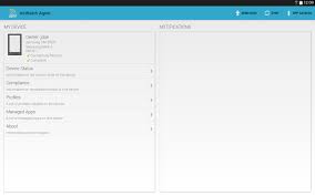 The child device must be in a factory reset state and support/have nfc turned on by default in order to be provisioned into work managed device mode. Airwatch Agent Apk Free Android App Download Appraw