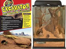 Zoo Med Excavator Clay Burrowing Substrate Pet Supplies Reptile Supplies