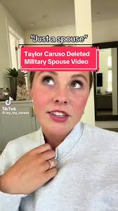 Taylor Caruso Deleted Military Spouse “Perks”