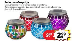 solar mozaiekpotje aanbieding bij kruidvat
