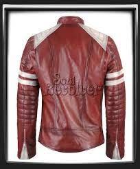 Mayhem Red Jacket Leather Leather Jacket Men Leather Jacket