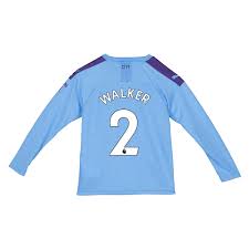 Kyle walker is now the most expensive defender in history. Kinder Fussball Kyle Walker 2 Heimtrikot Blau Langarmtrikot 2019 20 Hemd