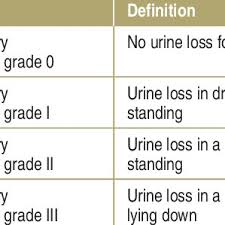 Millions of women nationwide suffer from bladder leakage — but there to better understand bladder leakage, it helps to know how the urinary system works. Grading Of Stress Urinary Incontinence According To The Clinical Stress Download Table