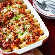 This recipe couldn't be simpler. Firehouse Enchiladas Recipe Diabetic Recipe With Ground Beef Recipes Diabetic Cooking