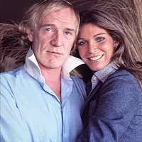 Richard Harris, actor, and wife Ann Turkel