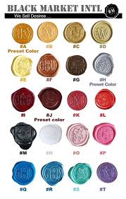 New Selection Of Sealing Wax Colors Available Now In Etsy By Blackmarketintl Etsy Wax Seal Stamp Custom Wax Stamp Wax Seals