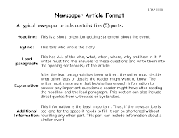 While writing your newspaper article, you could follow this principle. Https Www Historyisfun Org Pdf Tea Overboard Newspaper Article Format Pdf