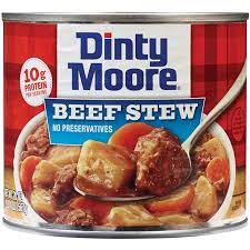 We all have guilty pleasures, comfort foods we come back to again and again. Dinty Moore Beef Stew Resetera