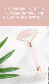 You Should Be Cleaning Your Jade Roller Here S How In 2020 Jade Roller Workout For Flat Stomach Roller