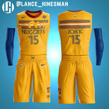 Get denver nuggets starting lineups, included both projected and confirmed lineups for all games. Denver Nuggets Jersey Concepts On Behance