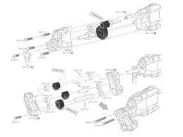 Boom Racing Heavy Duty Steel Helical Pineapple Transmission Gear Set 5pcs For Axial Scx10 Ii